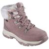 Winterboots SKECHERS "TREGO-", Damen, Gr. 39, lila (mauve), Veloursleder, casual, Schuhe, Chunky Boots, Freizeitschuh, Winterstiefel mit Plateausohle