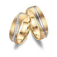 Trauring MARRYA Titan Ringe Trauringe Eheringe Partnerringe Gr. 54, gold (herren ring, gold, silber), Fingerringe, Damen, 54, Titan