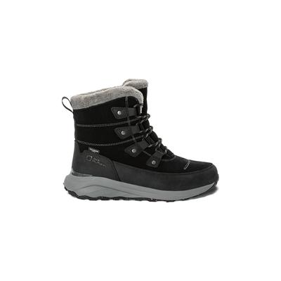 Winterboots JACK WOLFSKIN "DROMOVENTURE TEXAPORE HIGH W", Gr. UK 3,5 - EU 36, Normalschaft, grau (phantom), Hauptmateria