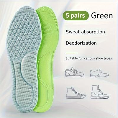 TEMU 5pairs Wormwood , Odor-removing, , , , -absorbent, , Comfortable For Standing