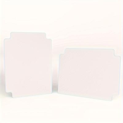 TEMU 50pcs Trading Card Dividers For Storage Box, Frosted Card Page Dividers, Plastic Game Card Separator For Office Playing Card And Sports Cards Gathering Storage Supplies, 3.76 X 2.75 Inch Image