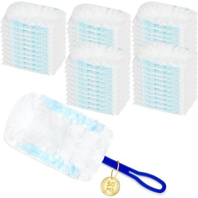 50 Stück Staubmagnet Nachfüllpack für Swiffer Staubmagnet, Einweg Staubwedel Starterset Aufsaugen Image