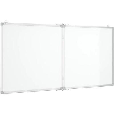 Magnetisches Whiteboard 120x60x1,7 cm Aluminium Vidaxl