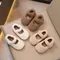 Winter Baby Shoes Children Winter Home Casual Shoes Kids Plush Leisure Comfortable Shoes Furry Cover