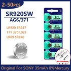 Original pour SONY AG6 371 SR920SW LR920 SR927 171 370 L921 LR69 SR920 piles bouton pour montre jouets pile à distance pile bouton