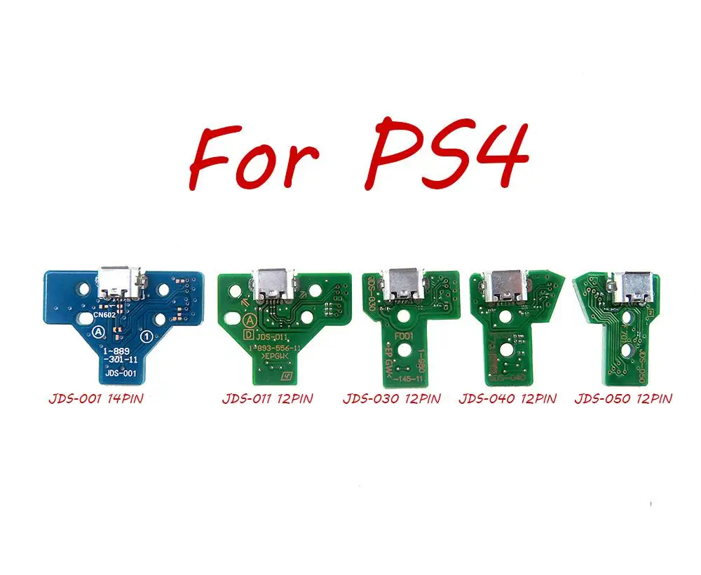 1pc JDS-055 050 001 011 030 040 USB Charging Port Socket Power Charger Board for Playstation 4 PS4 Pro Controller
