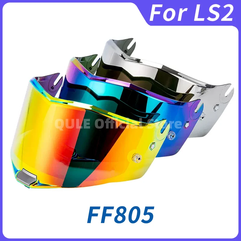 Helmvisier für LS2 FF805 Shields Hochfester Helm-Gesichtsschutz Sonnenschutz Casco Para Moto Visera Zubehörteile Image