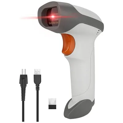 Netum L8BL-W verdrahtet 2d barcode scanner und L8BL-B blueooth wireless qr barcode leser pdf417 Image