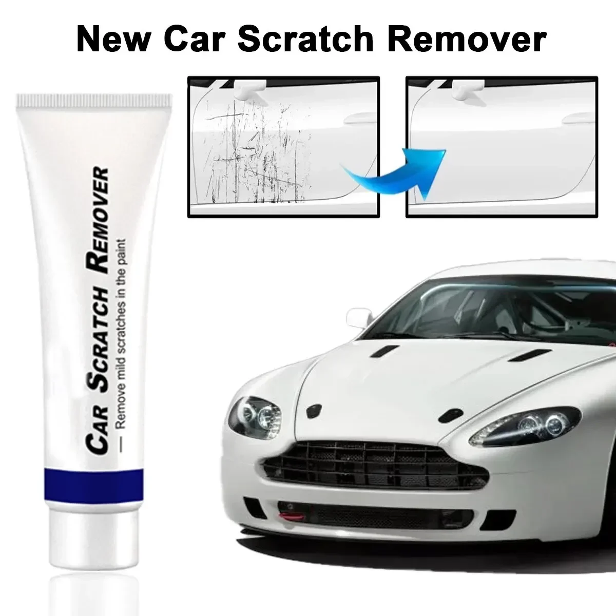 Auto Styling Wachs Kratzer Reparatur Polieren Kit Auto Körper Schleifen Verbindung Anti Scratch Creme Farbe Pflege Auto Polnischen Reinigung Werkzeuge Image