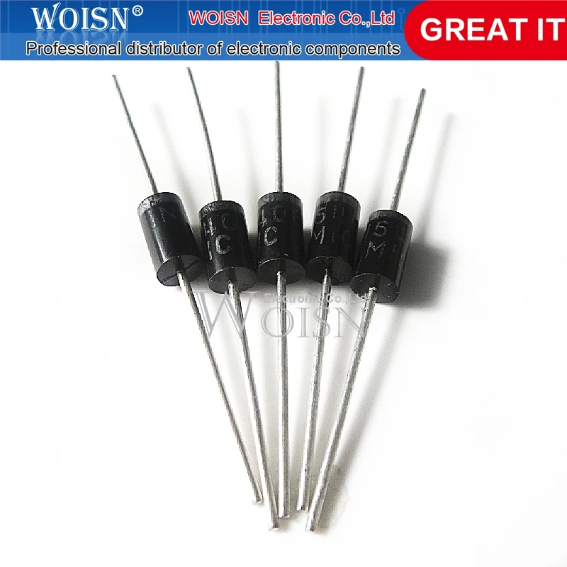 50-teiliger Chipsatz 1 n5408 in5408 do-41 Inline-Gleich richter diode Image
