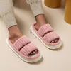 Casual Plattform Hausschuhe Frauen Hause Elegante Designer Schuhe Mädchen Haus Mode Beliebte Hausschuhe Wohnungen Indoor Offene spitze Große Größe