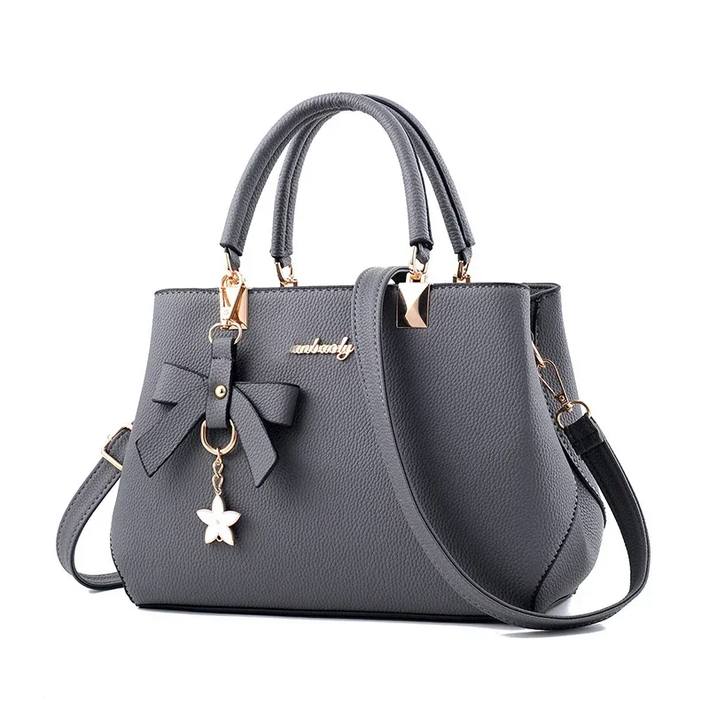 Borse a tracolla da donna con ciondolo a forma di fiore Borse da ufficio alla moda da donna Borsa pura per nuove borse a tracolla a tracolla da donna
