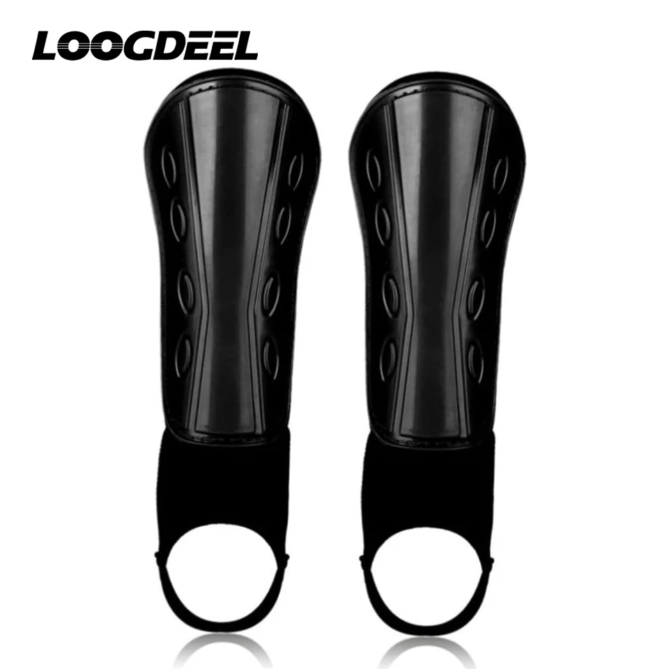 Loogdeel 1 Paar Schienbeinschoner für Kinder und Jugendliche, EVA, verdickte Fußball-Waden-Beinmanschette für Kinder und Erwachsene, Sport-Schutzausrüstung, Schienbeinschoner Image