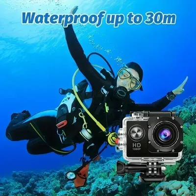 Mini Helme HD 1080P Sport Action Wasserdichte Tauchaufnahmekamera Full HD Cam Extreme Übung Videorecorder Camcorder