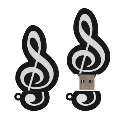 Cartoon Note Flash-Laufwerk 64GB Memory Stick USB-Flash-Laufwerk 64GB 2,0 Cartoon Pen Drive 64GB Image