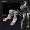 UWOWO Jane Doe Cosplay Schuhe Spiel Zenless Zone Zero Cosplay/ZZZ Cosplay Jane Doe Schuhe Stiefel Halloween Schuhe Größe 35-45