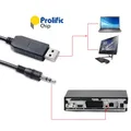 FreeSAT V8 Super Ricevitore satellitare Freesat Decodificatore IPTV Prolific USB a RS232 Aggiornamento seriale Cavo flash di aggiornamento