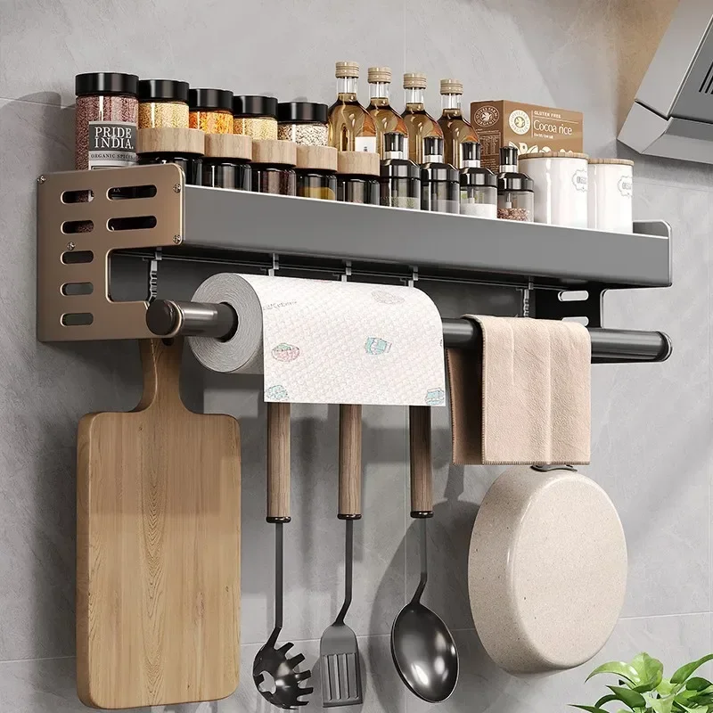 Neue Küche Lagerung Rack Gewürz Rack Wand-Gewürz Multi-Funktionale Haushalt küche veranstalter Lagerung Rack