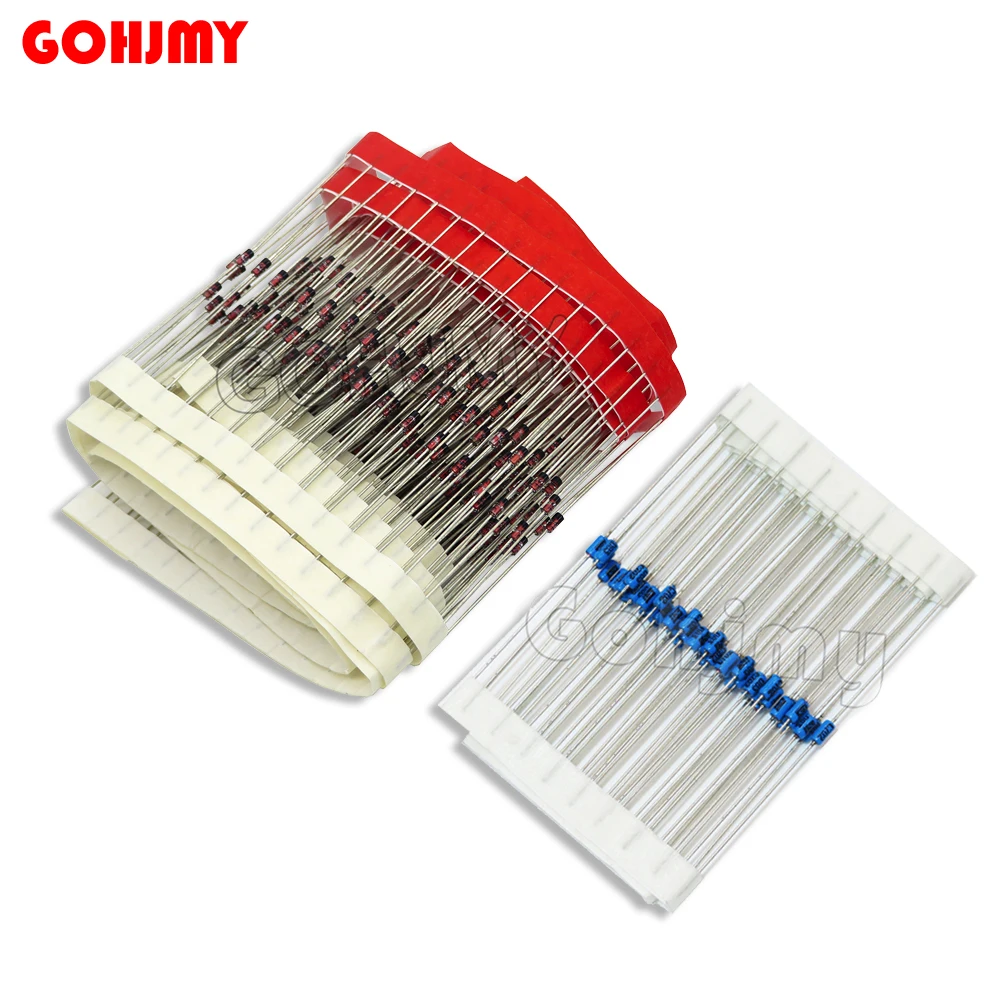 100 Stück 1 n4148 in4148 1 n4726 1 n914 1 n60 db3 Diode-Allzweck-Schalt diode neu Image