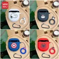 Custodia protettiva per auricolari MINISO Cartoon per auricolari Bose QuietComfort II custodia protettiva per cuffie Wireless in Silicone con cordino