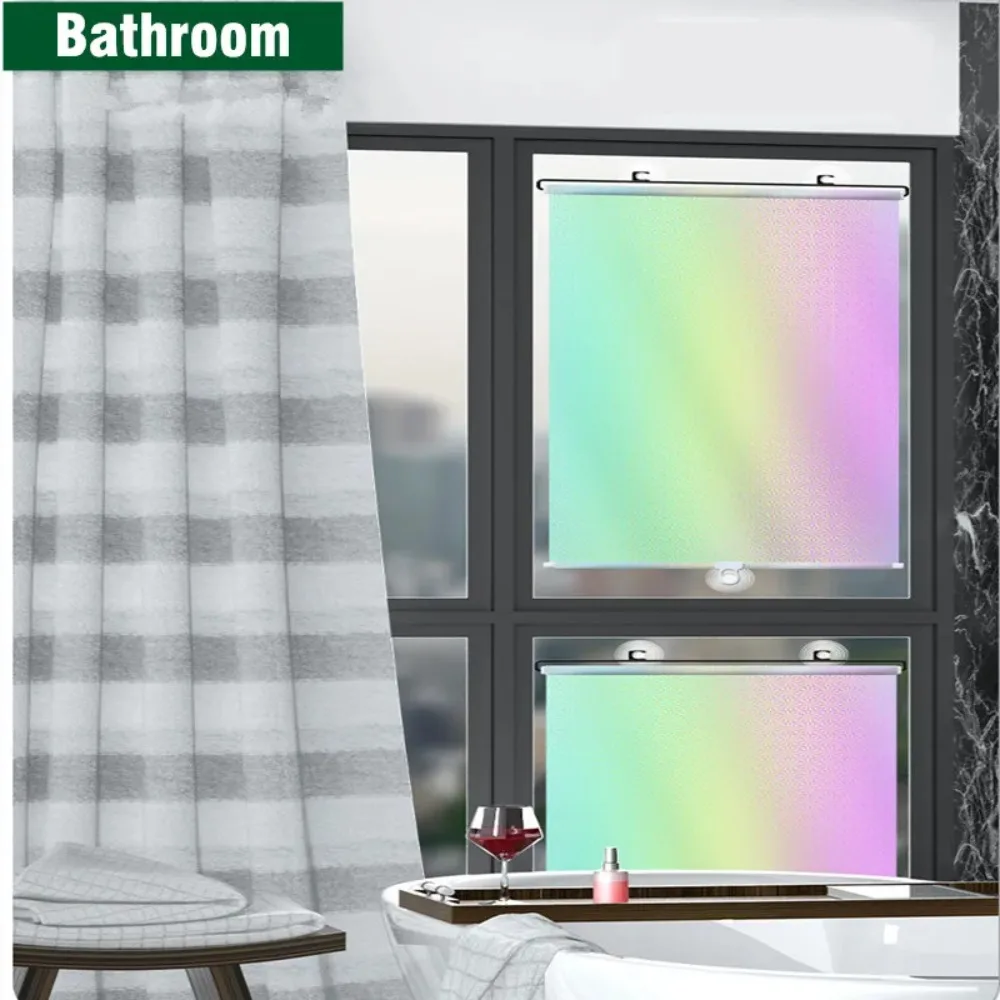 Multi-Size-Universal-Rollläden Saugnapf Sonnenschutz Verdunkelung vorhang, Fenster Sonnenschutz vorhänge nagel freie Sonnen jalousie Image