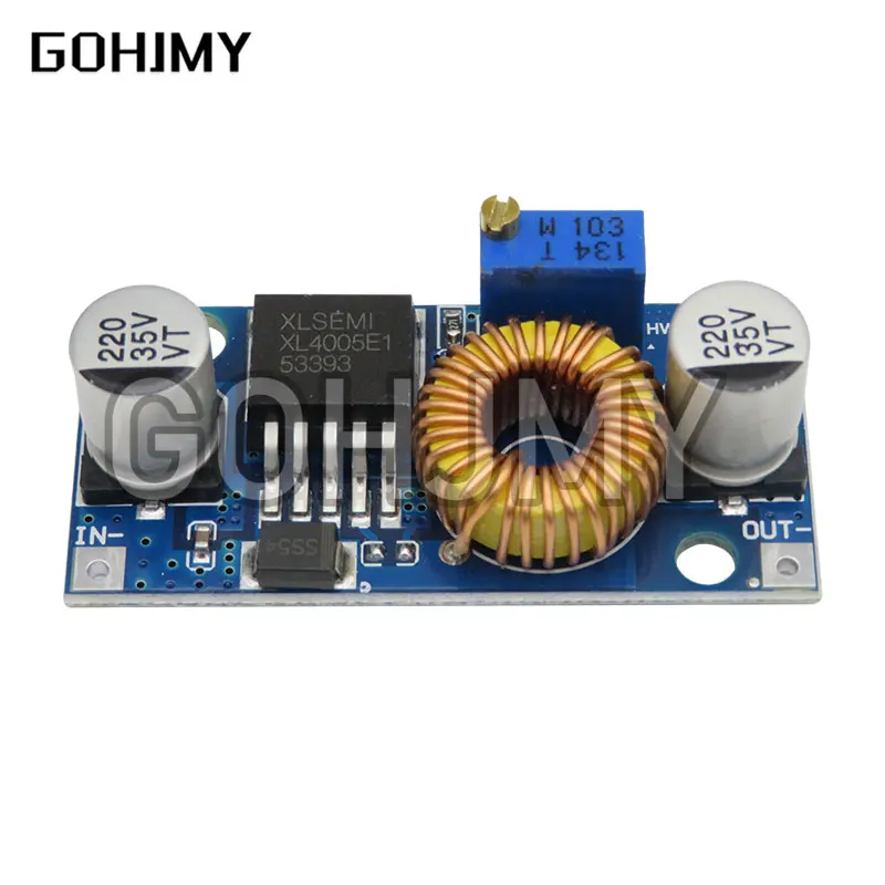 10 teile/los xl4005 dsn5000 jenseits von lm2596 DC-DC einstellbarer Step-Down 5a 75w Netzteil modul großer Strom große Leistung Image