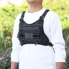 Sport Brusttasche leichte vordere Brust packung Lauf weste Tasche Hip Hop Streetwear große Kapazität Outdoor lässige taktische Weste