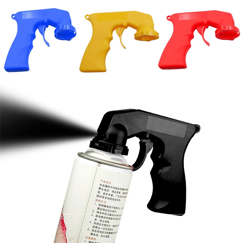 Auto Spray Farbe Pistole Griff Spray Full Grip Lock Griff Trigger Polnischen für Spray Farbe Wartung Reparatur Werkzeug Auto Zubehör Image
