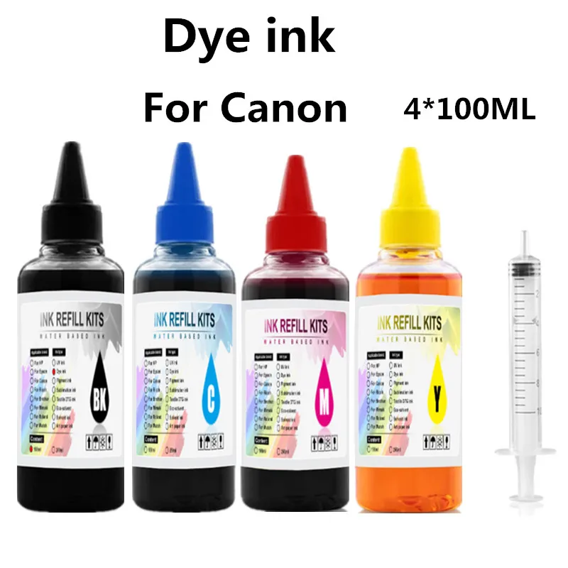 400 ml Refill Dye Tinte Kit Für Canon PG 540 CL 541 PIXMA MG3250 MG3255 MG3550 MG4100 MG4150 MG4200 MG4250 Drucker PG540 PG-540XL Image