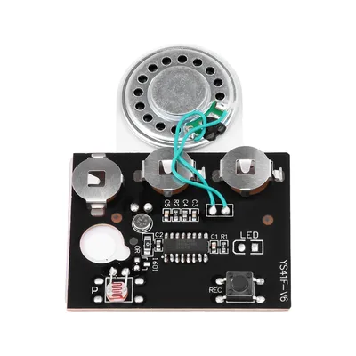 Lichte mpfindliche Version 30 Sekunden Aufnahme-und Wiedergabe karte Musik modul Gruß karte DIY ohne Image