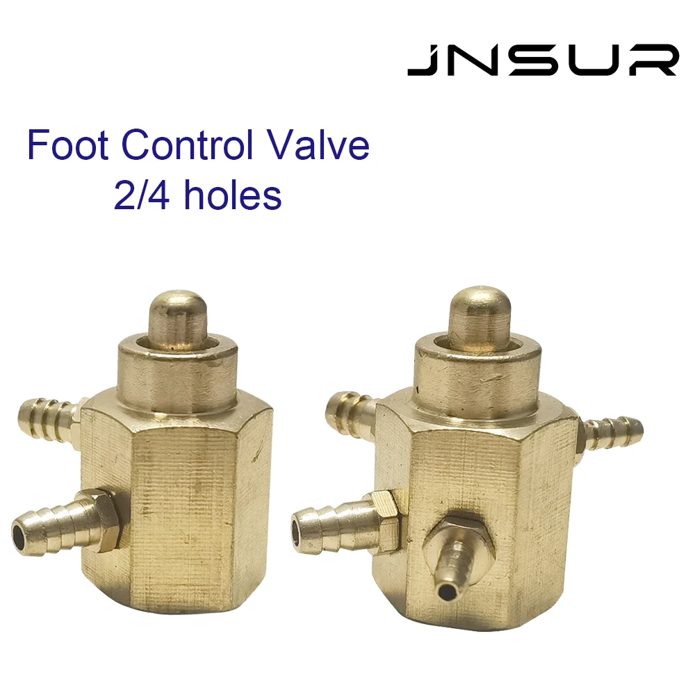 JNSUR Dental Stuhl Pedal Ventil 2/4 Löcher Dental Fuß Control Zubehör Dental Einheit Pedal Schalter Zahnmedizin Material Zubehör Image