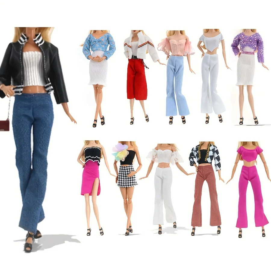 11,5 Zoll Mädchen Puppe Dress Up Kleine Frische Mode Puppe Y2K Stil Puppe Zubehör Kinder Spielzeug Image