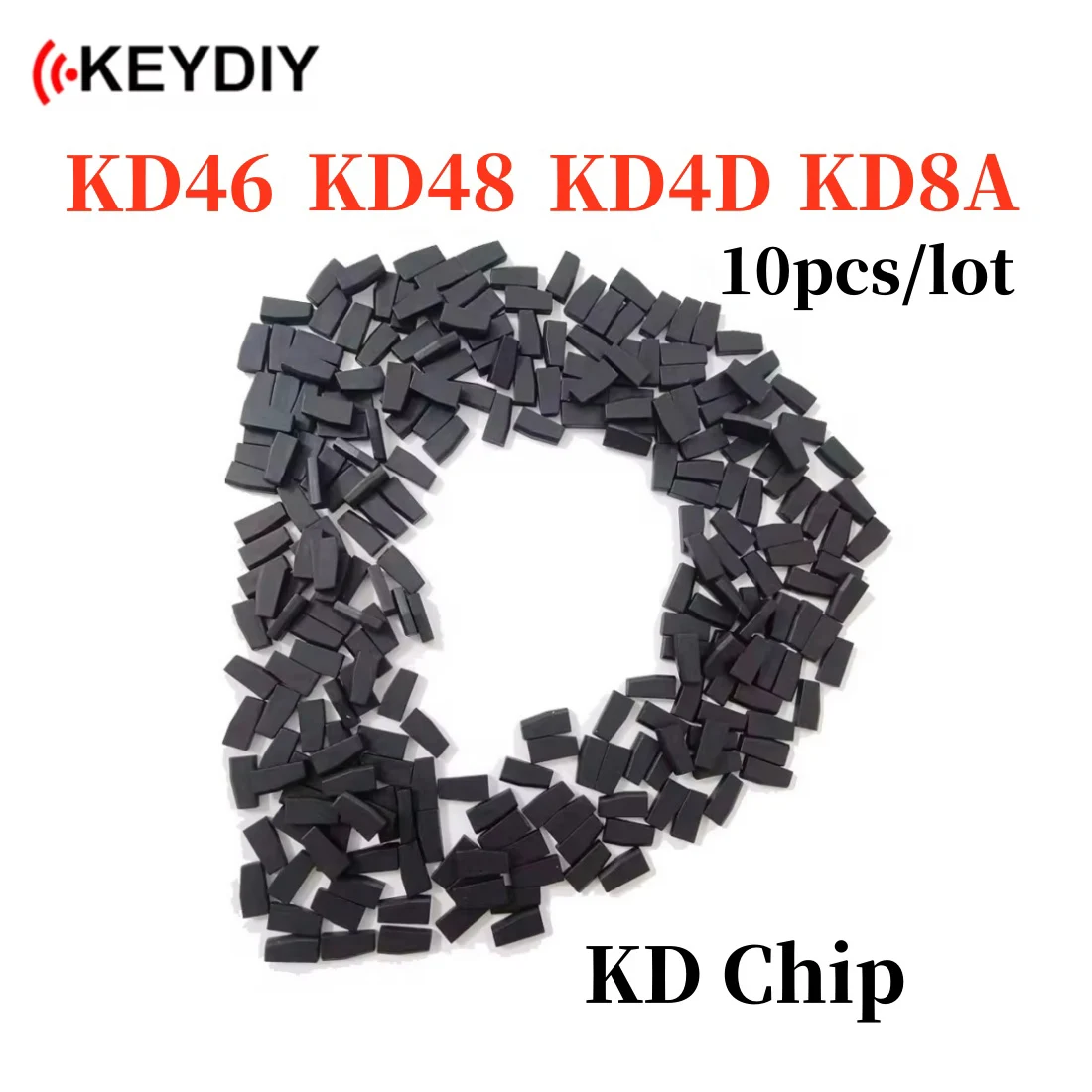 10 teile/los KEYDIY Transponder chip KD4D KD46 KD48 KD 8A H ID4C ID4D ID46 4C 4D G ID48 Kopie Chip für KD-X2 KD X2 Schlüssel Programmierer Image