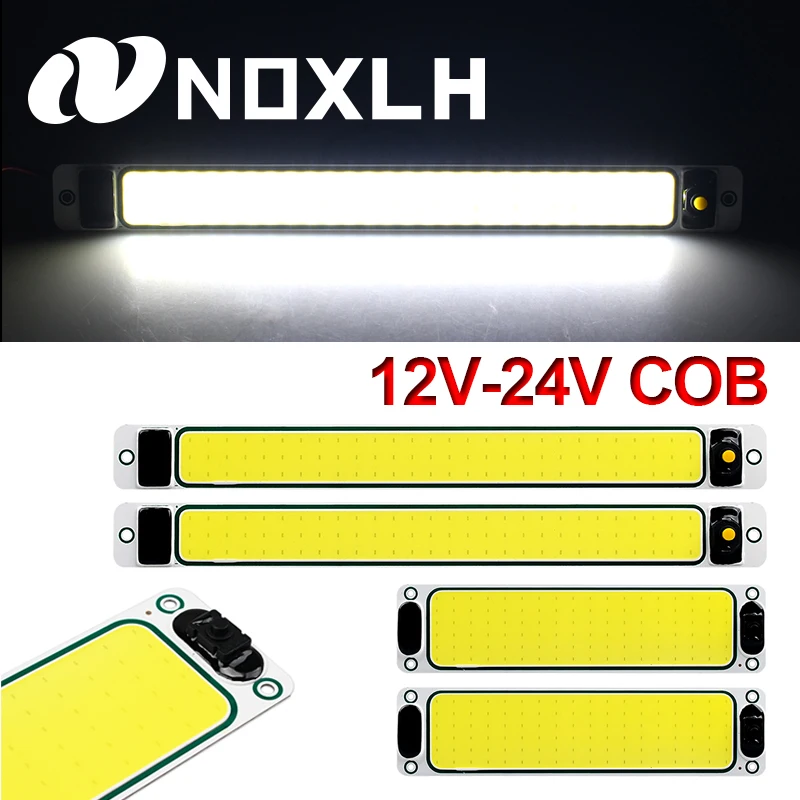 12-24V LED Auto Innenbeleuchtung Lesenachtstreifen Licht Innenleuchte Deckenleuchte mit Ein-Aus-Schalter für Van LKW LKW Image