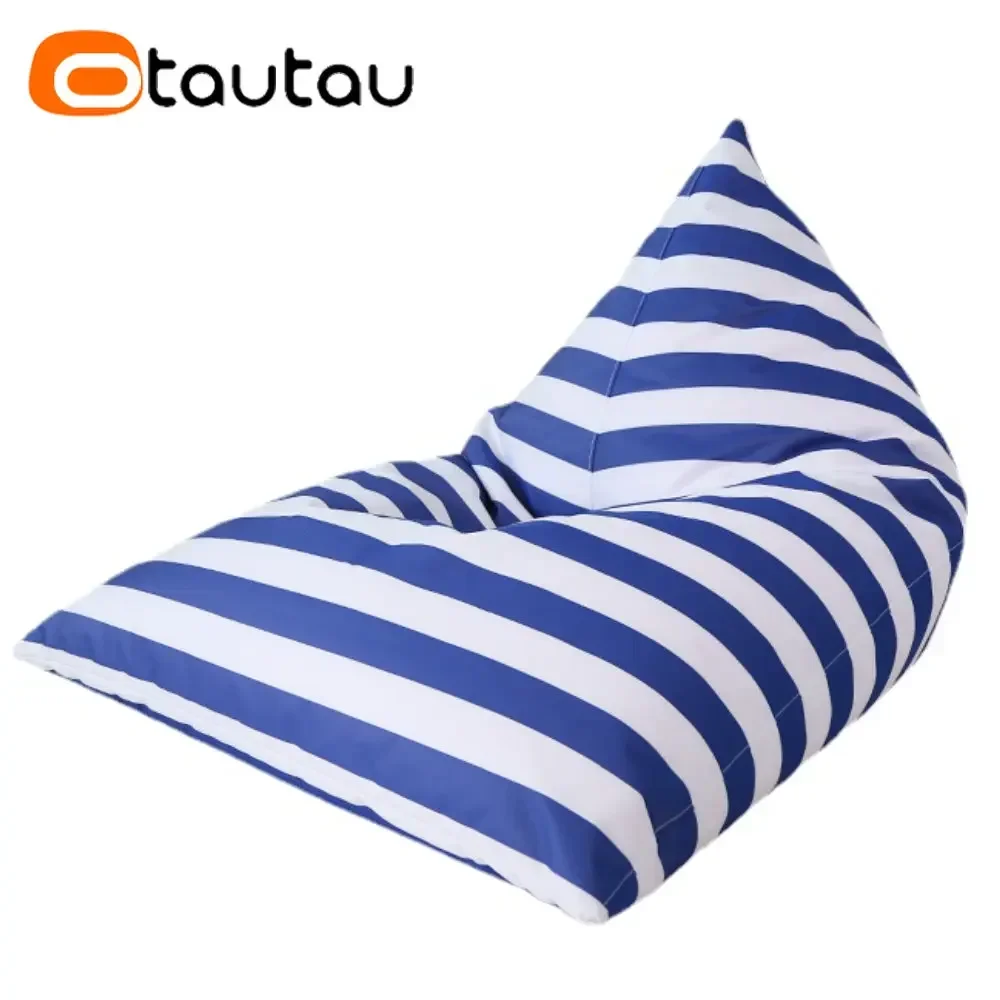 Otautau Outdoor Sitzsack Hocker Abdeckung ohne Füllstoff wasserdicht Strand Garten Puff Salon Chaiselongue Liege Schlafs ofa Sack sf076