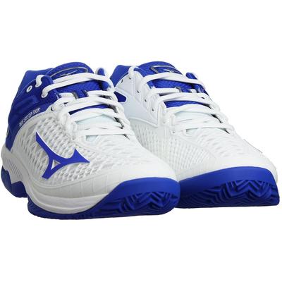 Mizuno Wave Exceed Tour 4 CC Damen Weiß Tennisschuhe Image