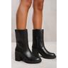 Where's That From Wheres Womens 'Beau' Mid Calf Boot With Side Zip - Black - Size UK 3 | Where's That From Sale | Discount Designer Brands