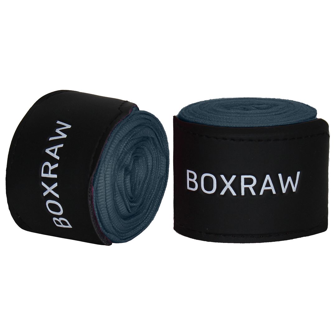 BoxRaw 3 m Handbandagen für Herren, Grau Image