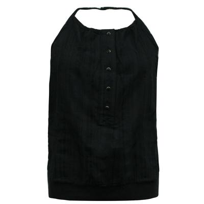 Nike 6.0 Skateboarding Schwarzes Neckholder-Top für Damen Image