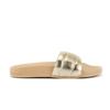 Sandalen in Vichy-Gold