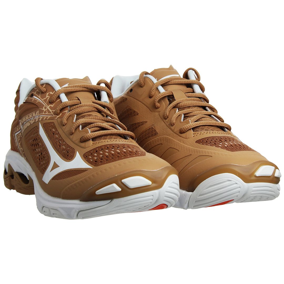 Mizuno Wave Lightning Z5 Herren Braune Volleyballschuhe