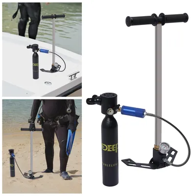 Dust-Proof Submersible Air Pump Anti-Slip Diving Tool for Underwater Exploration and Emergency