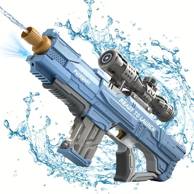 Water Gun, Boys Summer Water Playing Toy, Electric Water Gun, Large Capacity Electric Children's Day