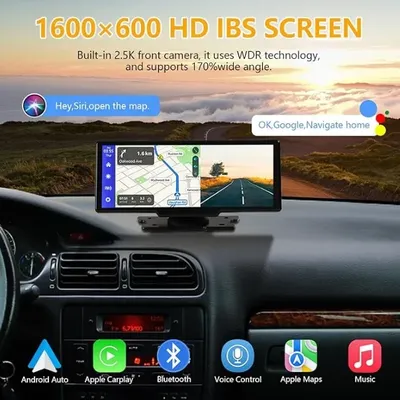 Dash Cam Dual Camera Touch Screen Carplay Car Navigation System Cross-border HD Car Navigation