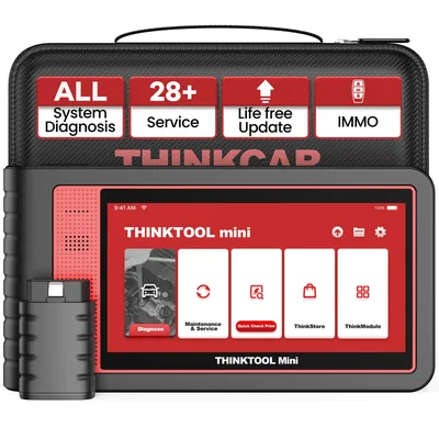THINKTOOL MINI OBD2 Scanner Full System 28 Reset Automotive Tools Diagnosis Scanner Car Code Reader Free Update Car Tool