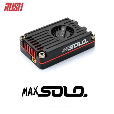 RUSHFPV RUSH MAX SOLO 5.8GHz 2.5W VTX 5.8G CNC Shell Built-In Cooling Fan For RC FPV Freestyle Long