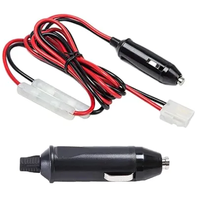 T-Shape Car Mobile CB Radio DC Power Cable Power Adapter Transceiver Connector for YAESU FT-7800R