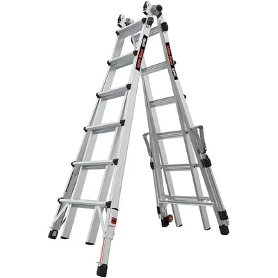 Little Giant Ladders, Epic, M26, 26 ft, Multi-Position Ladder, Aluminum, Type 1A, 300 lbs weight