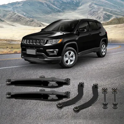 6x Rear Upper Lower Control Arms Lateral Toe Arms for Jeep Compass 07-17 K641226