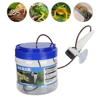 Reptile Water Dripper Kit Plants Irrigation Devices Reptile Humidifier Watering Tool